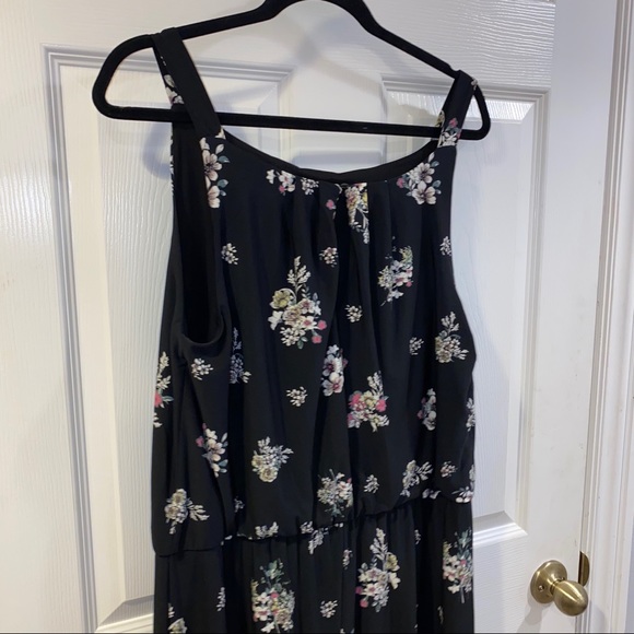 Maurices Floral Maxi Dress - Size 0 - Picture 8 of 10